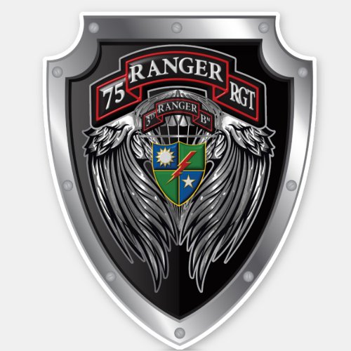 75th Ranger Regiment 3rd Bat Rangers Lead The Way Sticker