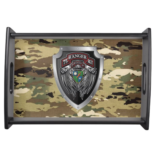 75th Ranger Regiment – 3rd Battalion Serving Tray (Front)