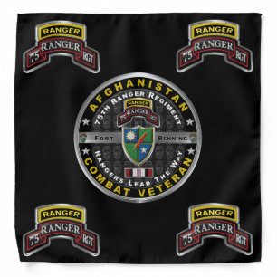 75th Ranger Regiment Afghanistan Veteran Bandana