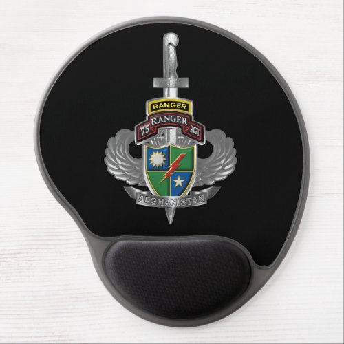 75th Ranger Regiment Afghanistan Veteran Gel Mouse Pad