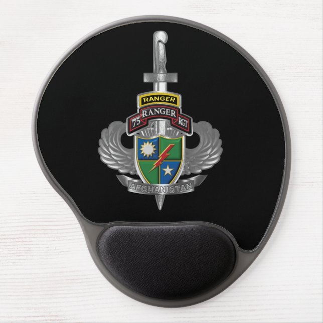 75th Ranger Regiment Afghanistan Veteran Gel Mouse Pad (Front)