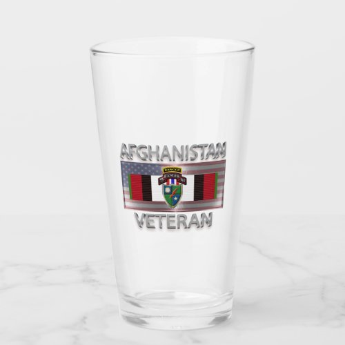 75th Ranger Regiment Afghanistan Veteran Glass