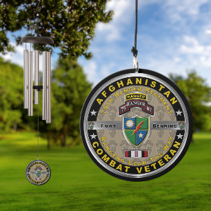 75th Ranger Regiment Afghanistan Veteran Wind Chime