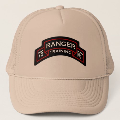 75th Ranger Regiment _ Airborne _ Training scroll Trucker Hat