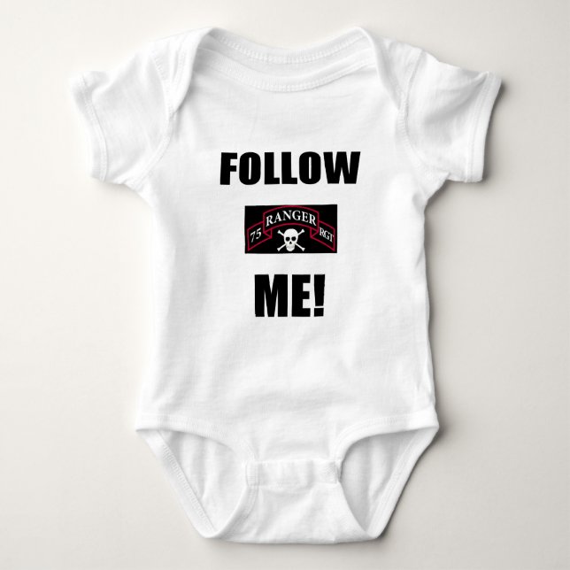 75th Ranger Regiment Baby Bodysuit (Front)