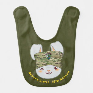 75th Ranger Regiment Baby Bunny Patrol Cap Bib