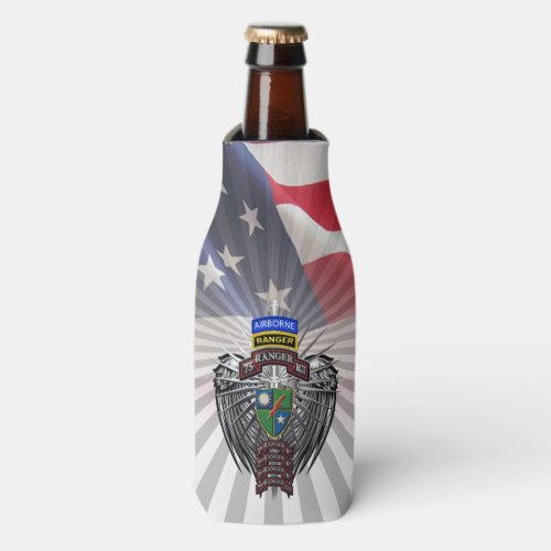 75th Ranger Regiment Battalions Bottle Cooler