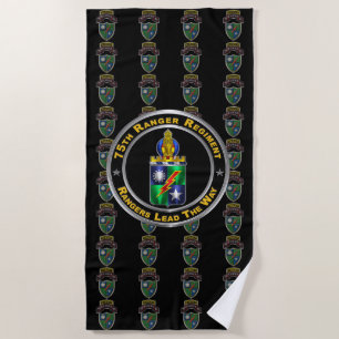 75th Ranger Regiment Beach Towel
