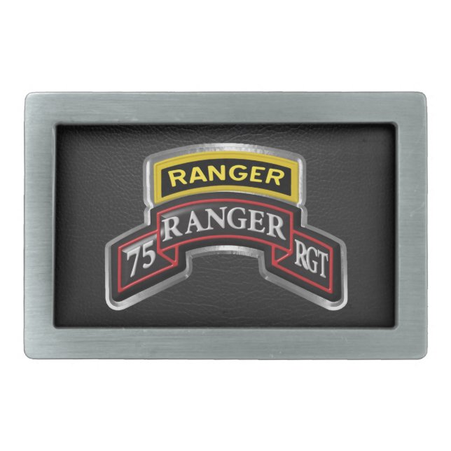 75th Ranger Regiment  Belt Buckle (Front)