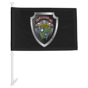  75th Ranger Regiment  Car Flag