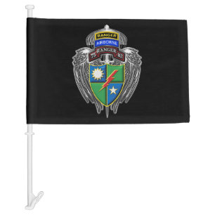 75th Ranger Regiment Car Flag