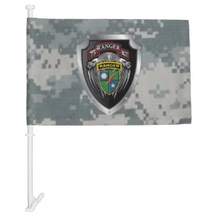75th Ranger Regiment Car Flag