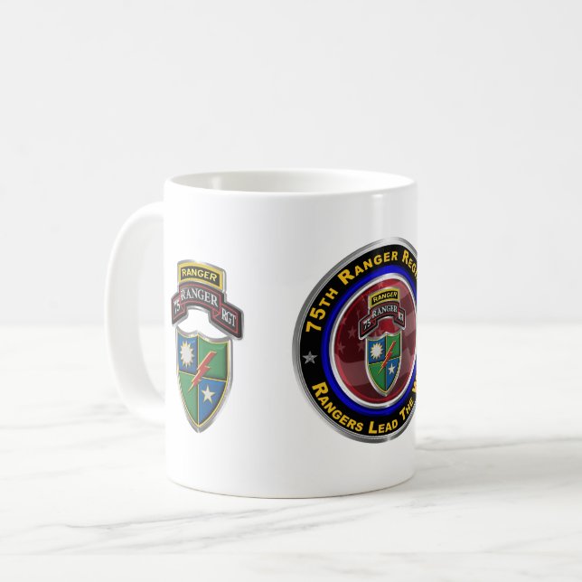 75th Ranger Regiment  Coffee Mug (Front Left)
