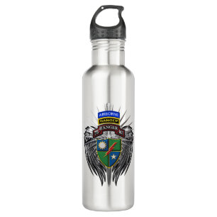 75th Ranger Regiment Custom Stainless Steel Water Bottle