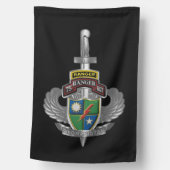 75th Ranger Regiment Dagger House Flag (Front)