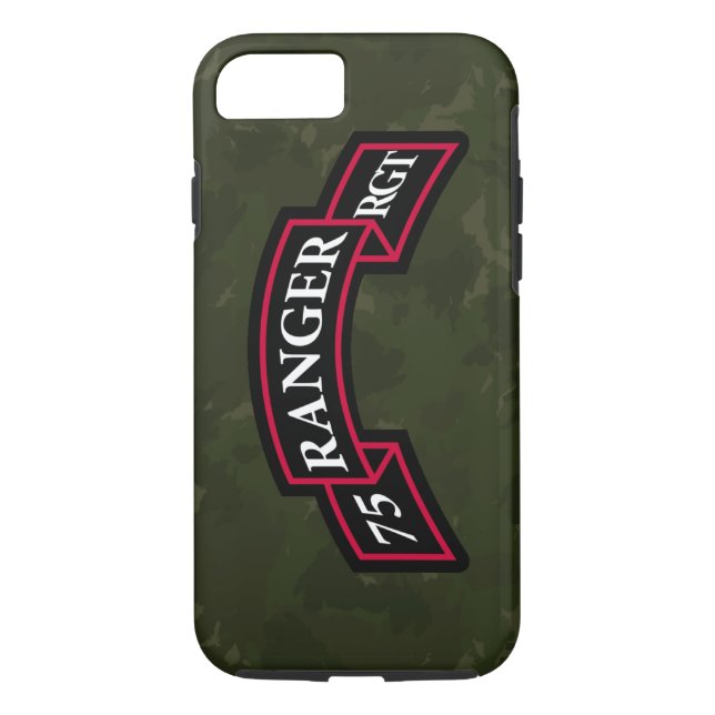 75th Ranger Regiment "Dark Green Camo" Case-Mate iPhone Case (Back)
