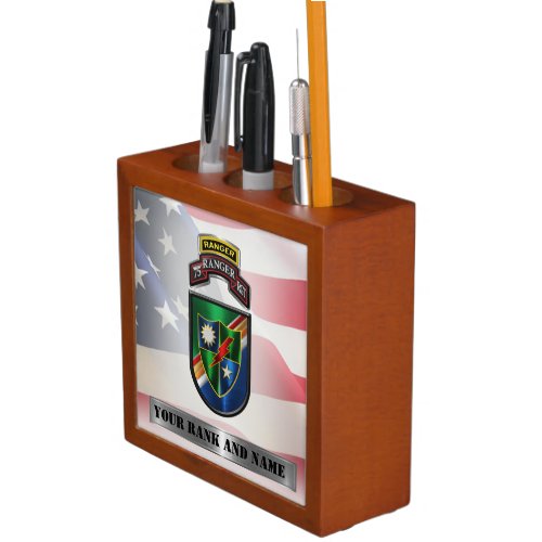 75th Ranger Regiment Desk Organizer