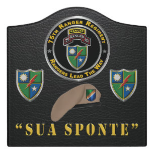 75th Ranger Regiment Door Sign