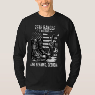 75th Ranger Regiment Fort Benning Georgia Military T-Shirt