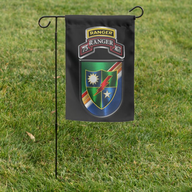 75th Ranger Regiment  Garden Flag (In SItu)