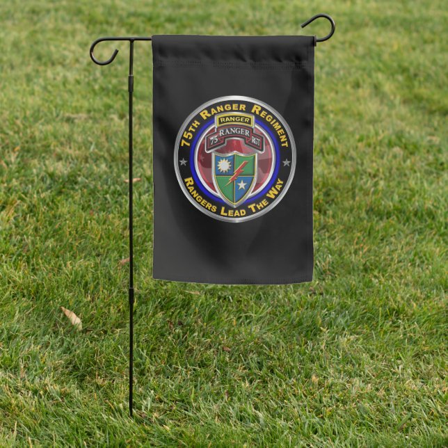 75th Ranger Regiment Garden Flag (In SItu)