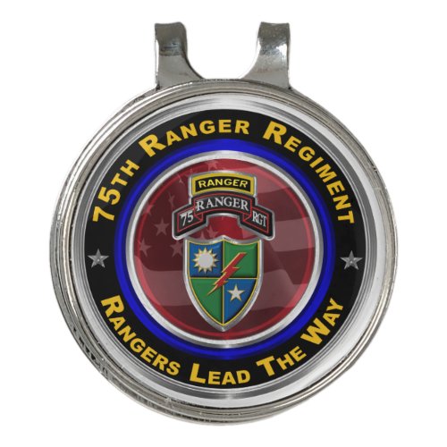 75th Ranger Regiment  Golf Hat Clip
