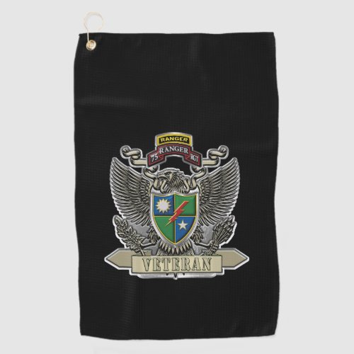 75th Ranger Regiment  Golf Towel