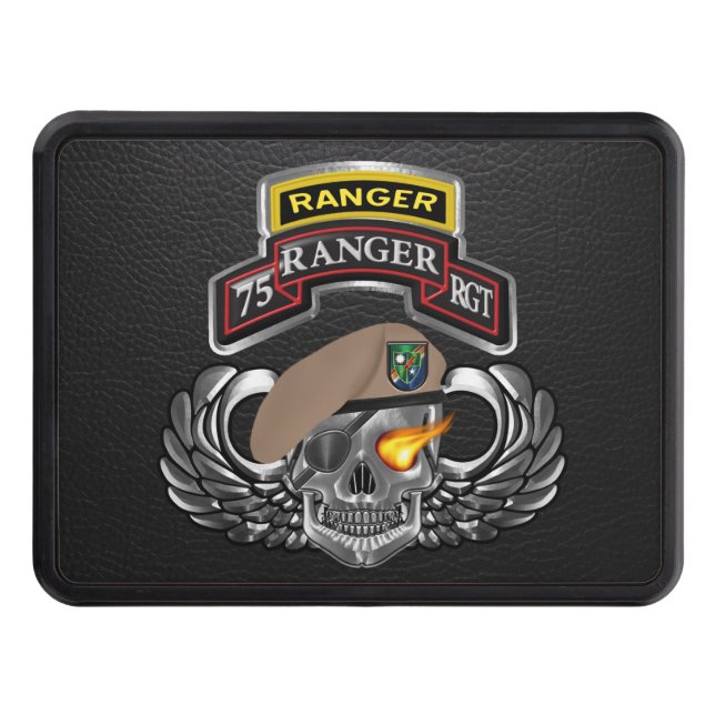 75th Ranger Regiment   Hitch Cover (Front)