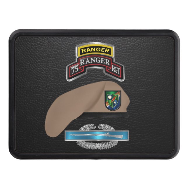 75th Ranger Regiment    Hitch Cover (Front)