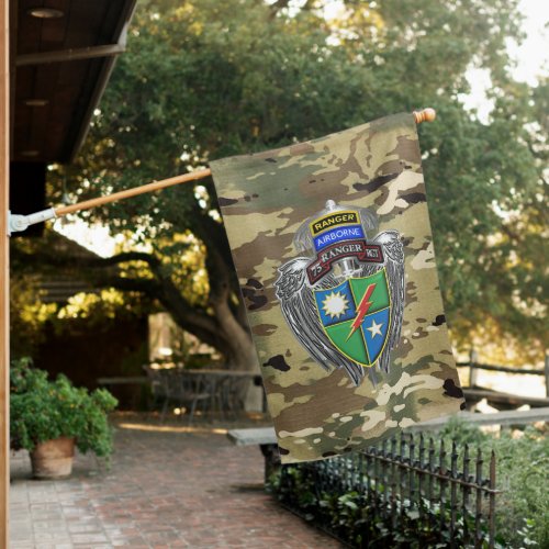75th Ranger Regiment  House Flag