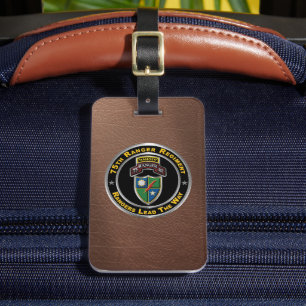 75th Ranger Regiment Luggage Tag