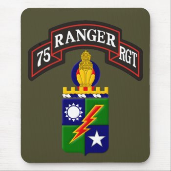 75th Ranger Regiment Mouse Pad by arklights at Zazzle