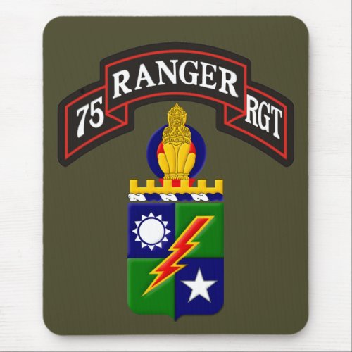 75th Ranger Regiment Mouse Pad