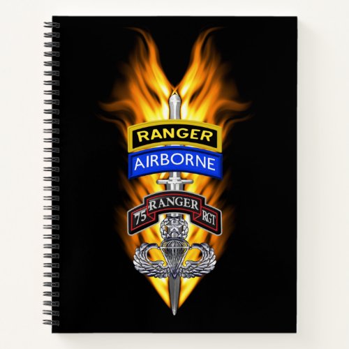 75th Ranger Regiment  Notebook