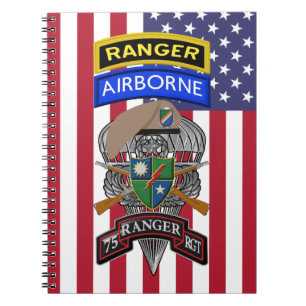 75th Ranger Regiment Notebook