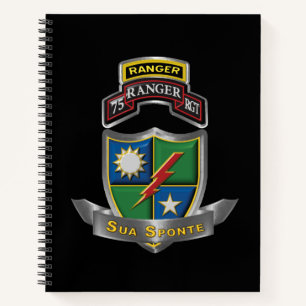 75th Ranger Regiment Notebook