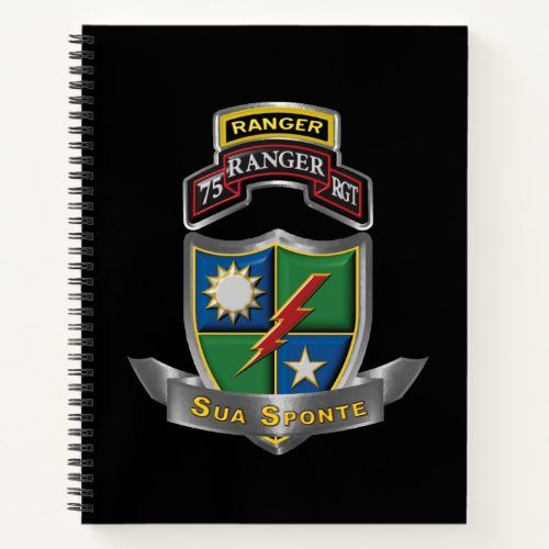 75th Ranger Regiment  Notebook