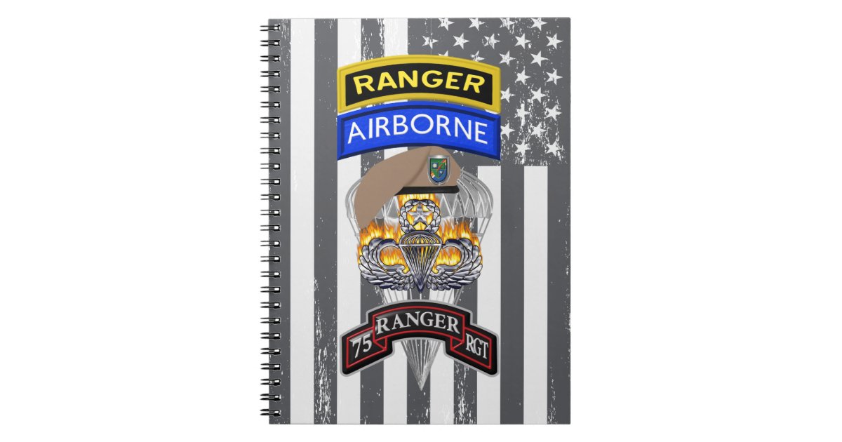 75th Ranger Regiment Notebook | Zazzle