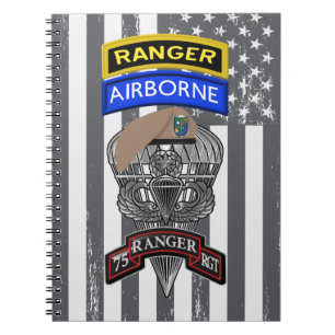 75th Ranger Regiment Notebook