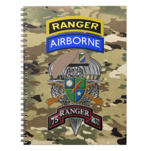 75th Ranger Regiment Notebook