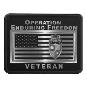 75th Ranger Regiment Operation Enduring Freedom Hitch Cover