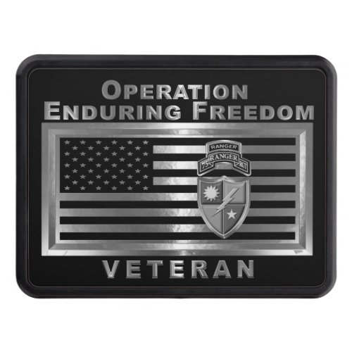 75th Ranger Regiment Operation Enduring Freedom Hitch Cover