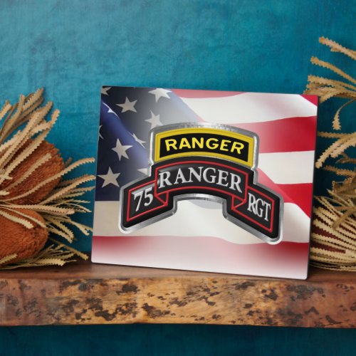 75th Ranger Regiment  Plaque
