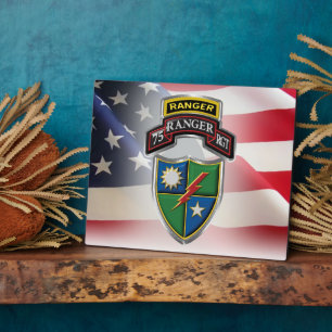 75th Ranger Regiment Plaque