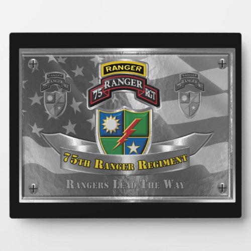 75th Ranger Regiment       Plaque