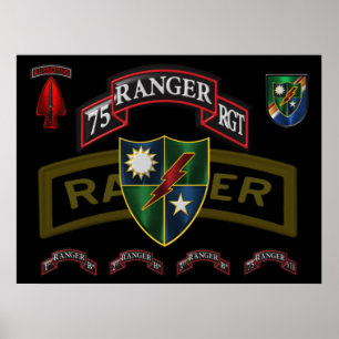 75th Ranger Regiment Poster