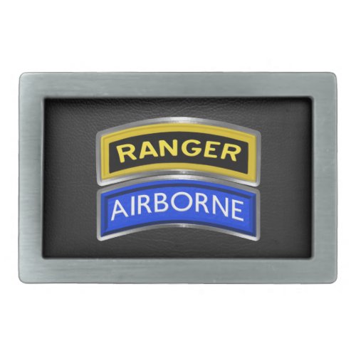 75th Ranger Regiment Ranger Airborne Belt Buckle