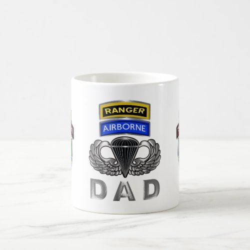 75th Ranger Regiment Ranger Airborne Dad Coffee Mug