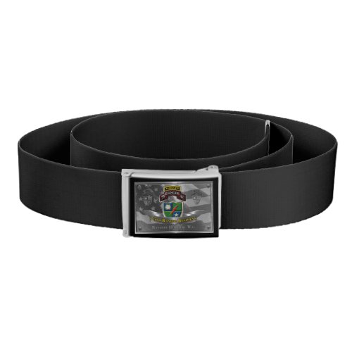 75th Ranger Regiment Ranger  Belt