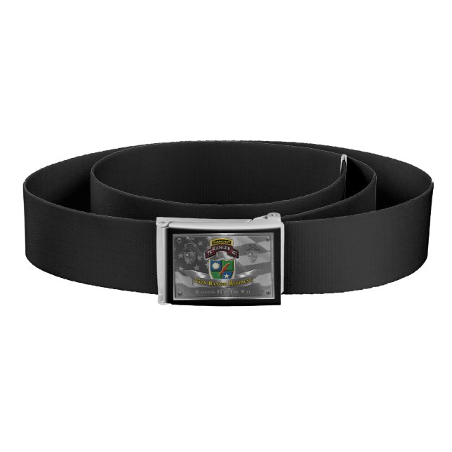 75th Ranger Regiment Ranger  Belt (Coil)